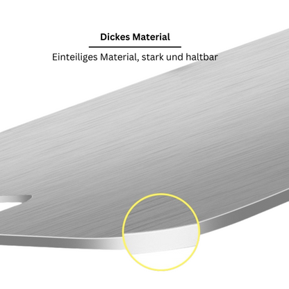 Schneidebrett aus Edelstahl